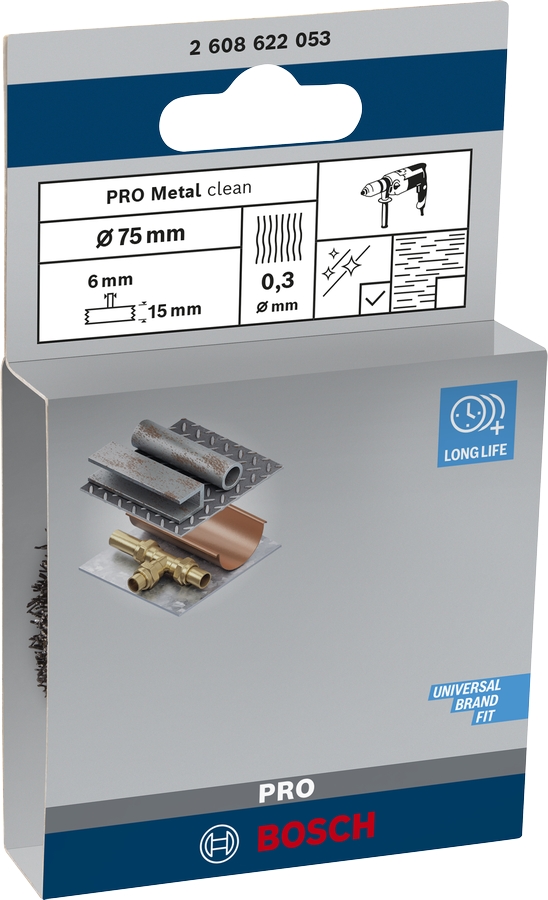 Brosse circulaire Pro Diam 75 mm Bosch Professional