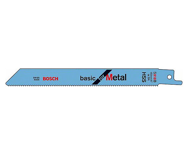 Lame de scie sabre Basic pour métal S 918 BF Bosch Professional