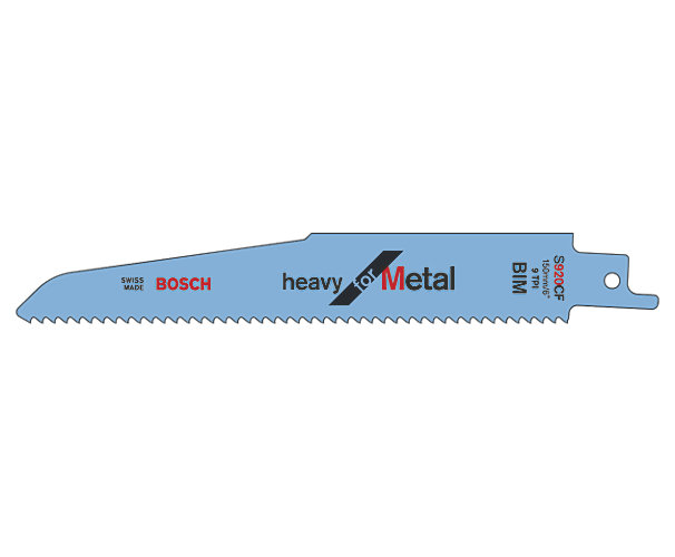 Lame de scie sabre Robuste pour métal S 920 CF Bosch Professional