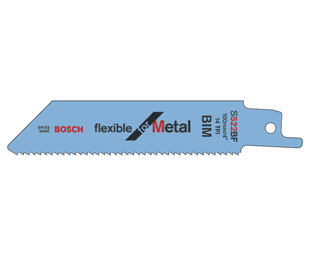 Lame de scie sabre Flexible pour métal S 522 BF Bosch Professional