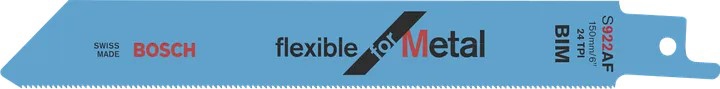 Lame de scie sabre flexible pour métal S 922 AF Bosch Professional