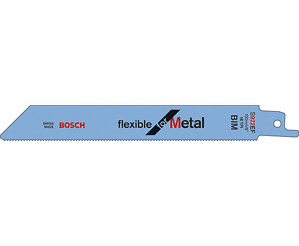 Lame de scie sabre Flexible pour métal S 922 EF Bosch Professional