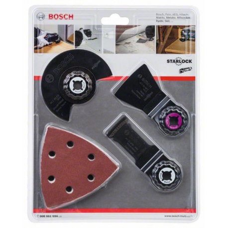 Set universel de 13 pièces pour découpeur ponceur Bosch Professional