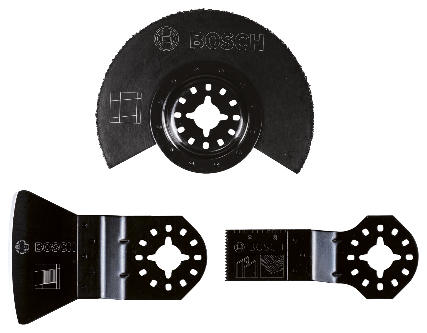 Set 3 pièces carrelage Starlock Bosch Professional