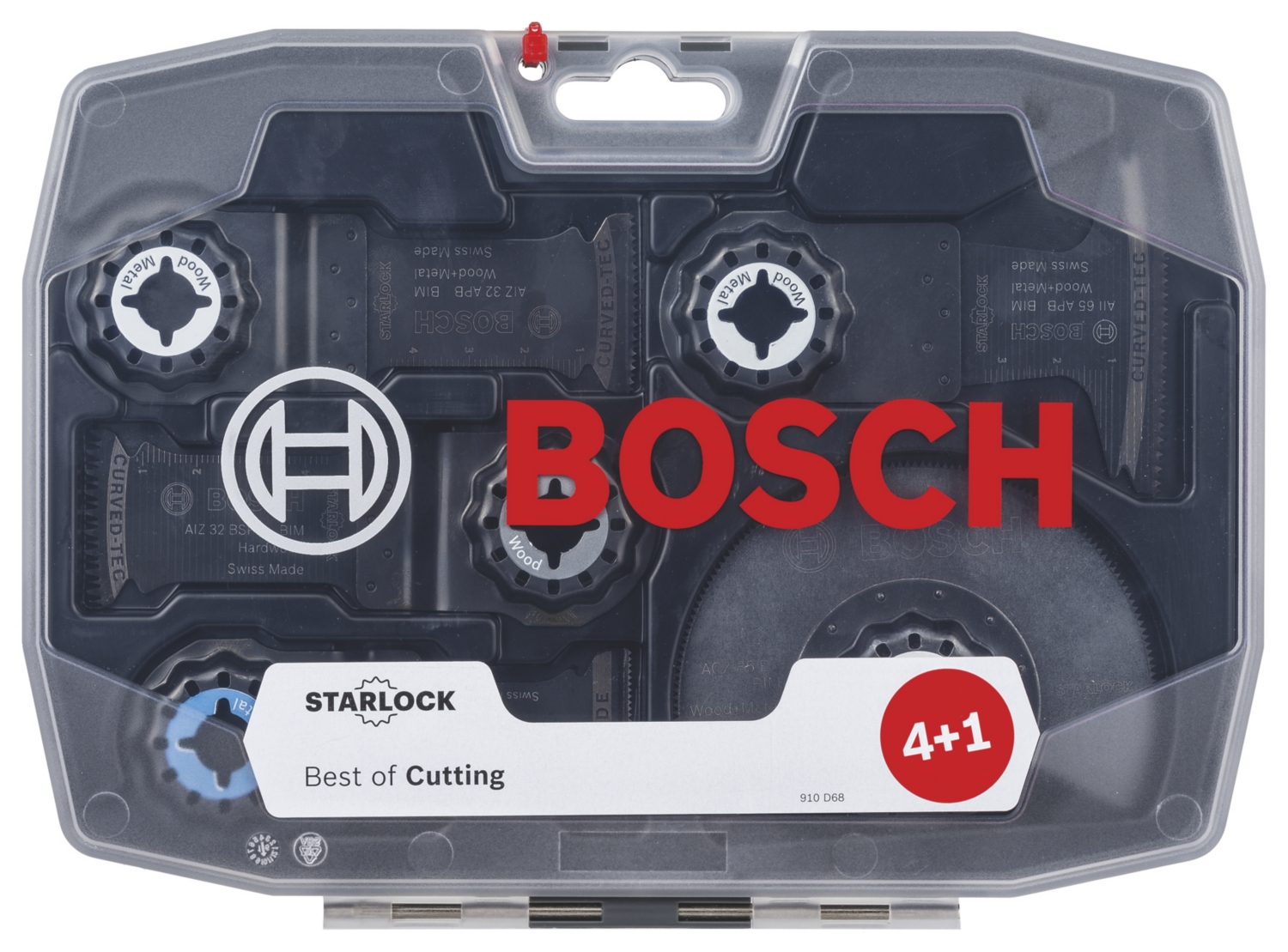 Coffret Starlock Cutting 5 lames Bosch Professional