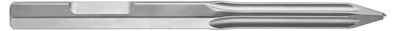 Burin pointu à queue six pans de 28 mm Bosch Professional