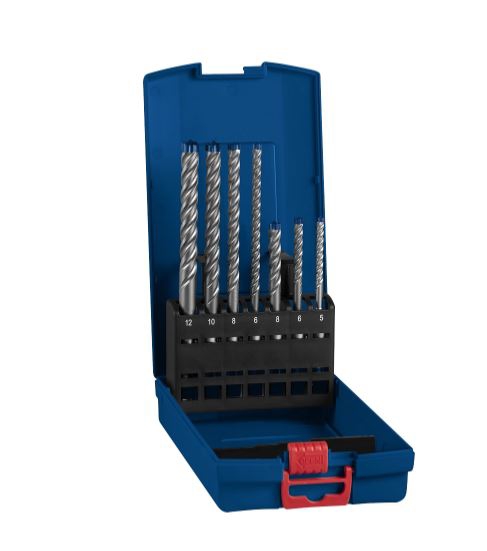 Coffret de 7 forets 7X 4 taillants SDS+ Bosch Professional