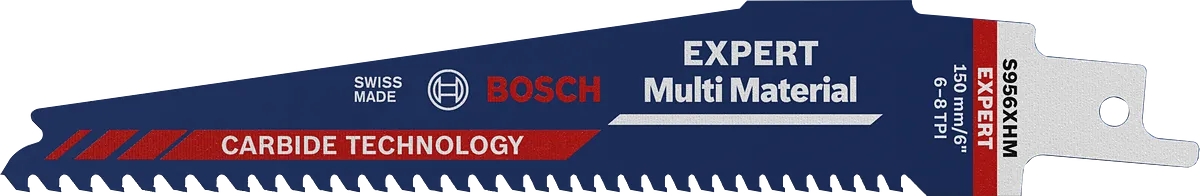 Lame de scie sabre Expert Multi Matériaux 956 XHM Bosch Professional