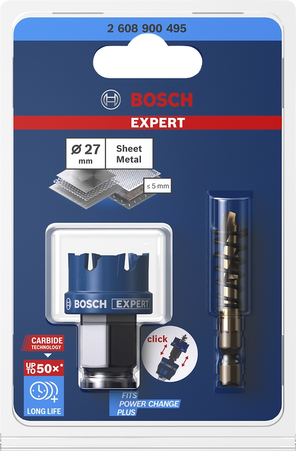 Scie trépan Expert Sheet Metal 27 x 5 mm Bosch Professional