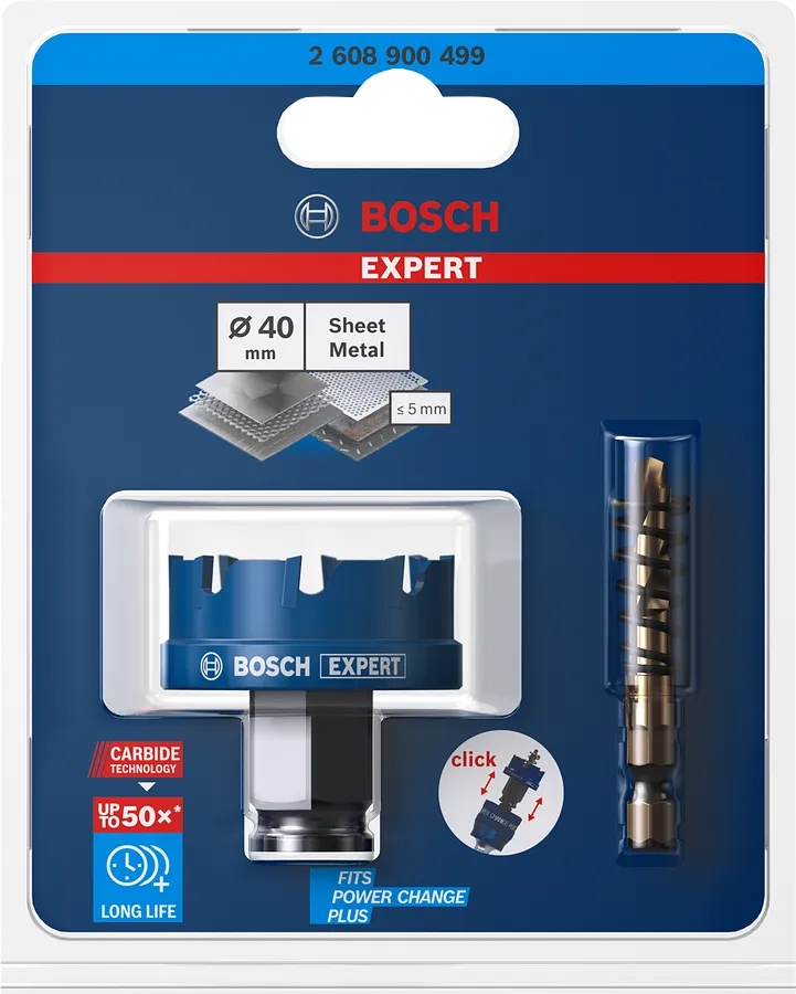 Scie trépan expert Sheet métal plus Bosch Professional