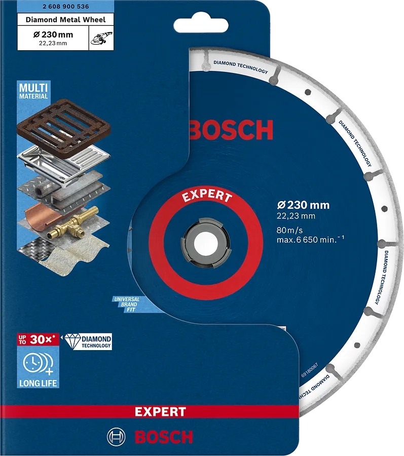 Disque à tronçonner EXPERT Diamond Metal Wheel Bosch Professional
