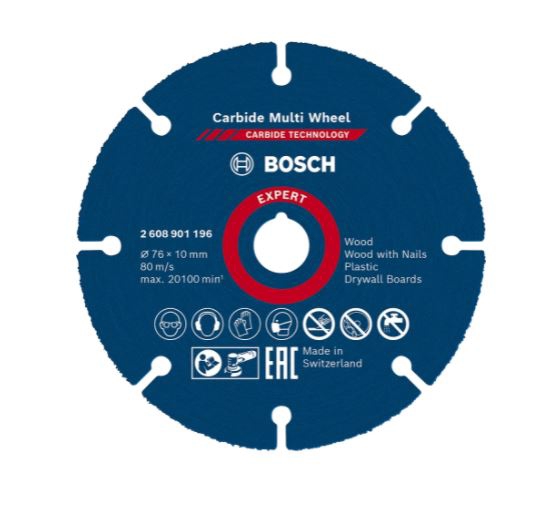 Disque à tronçonner Expert Carbide multi-matériaux Bosch Professional
