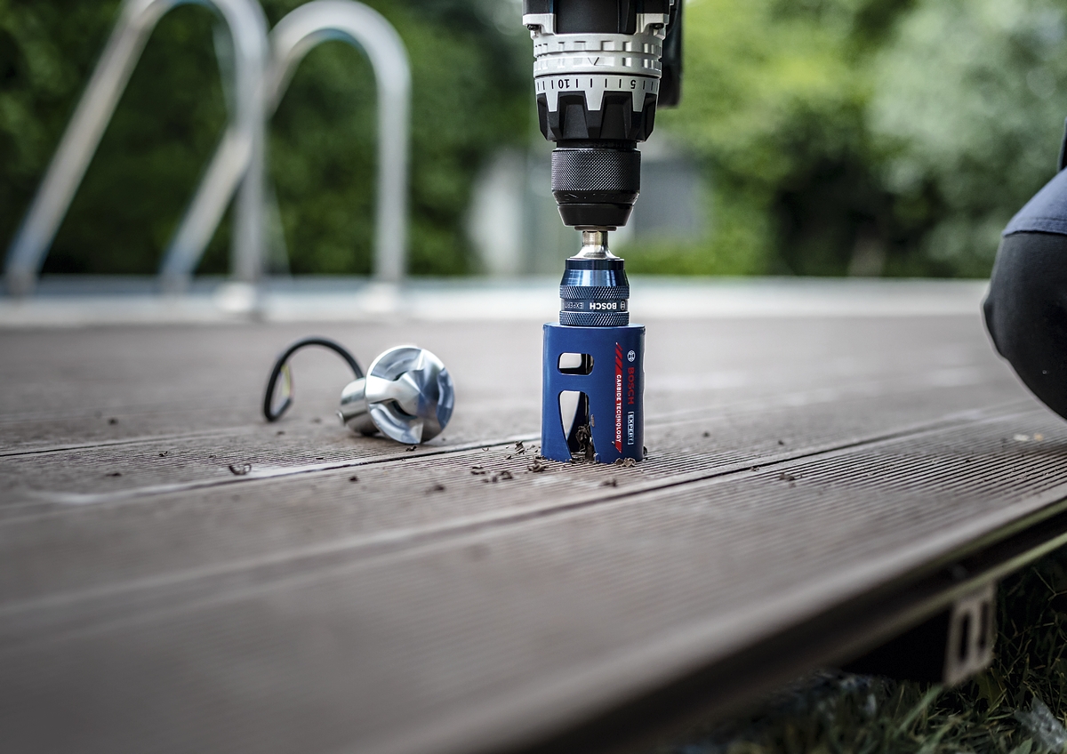 Coffret universel de 11 scies trépans EXPERT Construction Material PC Plus Diam 20 à 76 mm Bosch Professional