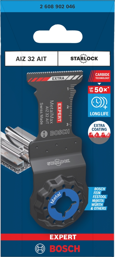 Lame de scie pour coupe plongeante Expert MetalMax AIZ 32 AIT Bosch Professional