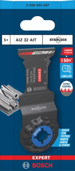 Lame de scie pour coupe plongeante Expert MetalMax AIZ 32 AIT Bosch Professional