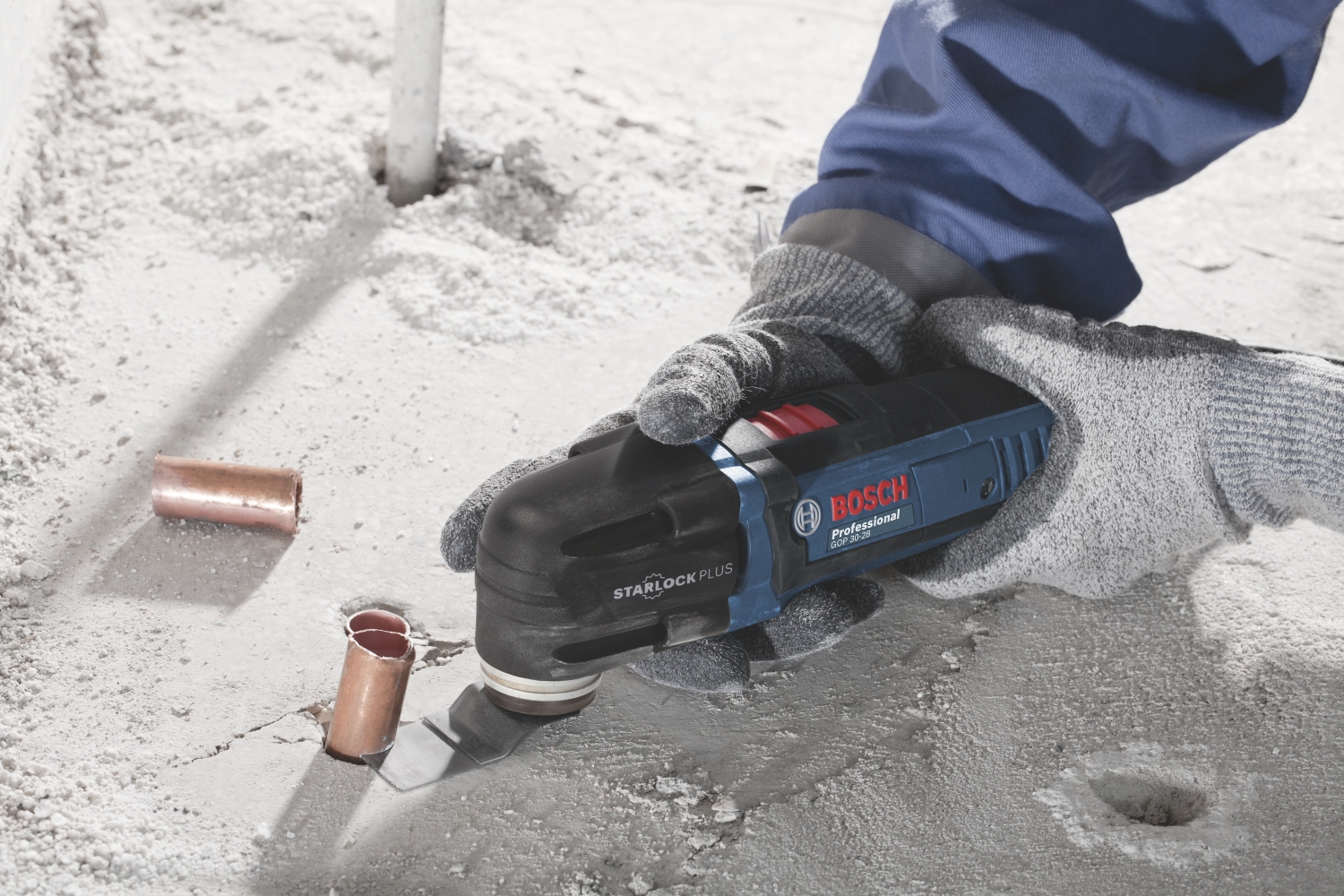 Découpeur ponceur GOP30-28 + 20 accessoires Bosch Professional