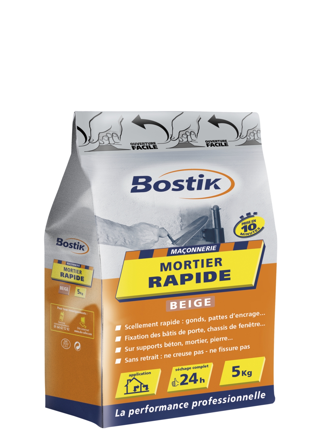 Mortier rapide Bostik