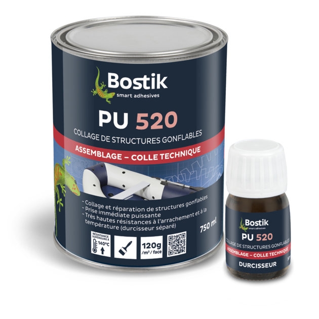 Vente colle polyuréthane PU 520 de Bostick contenance 750 ml