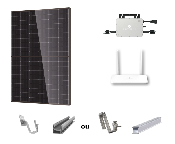 Kit photovoltaïque standard 3 kW et 6 kW tuile