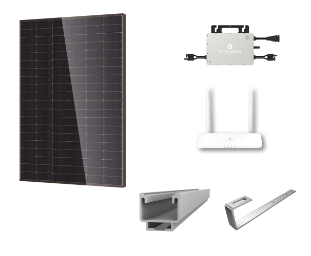Kit photovoltaïque standard 3 kW et 6 kW ardoise