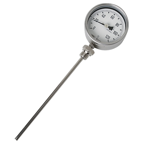 Thermomètre diamètre 100 mm Baumer Bourdon