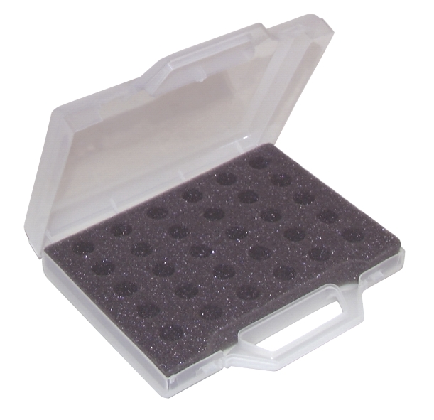 Mallette transparente pour 30 gicleurs DIFF
