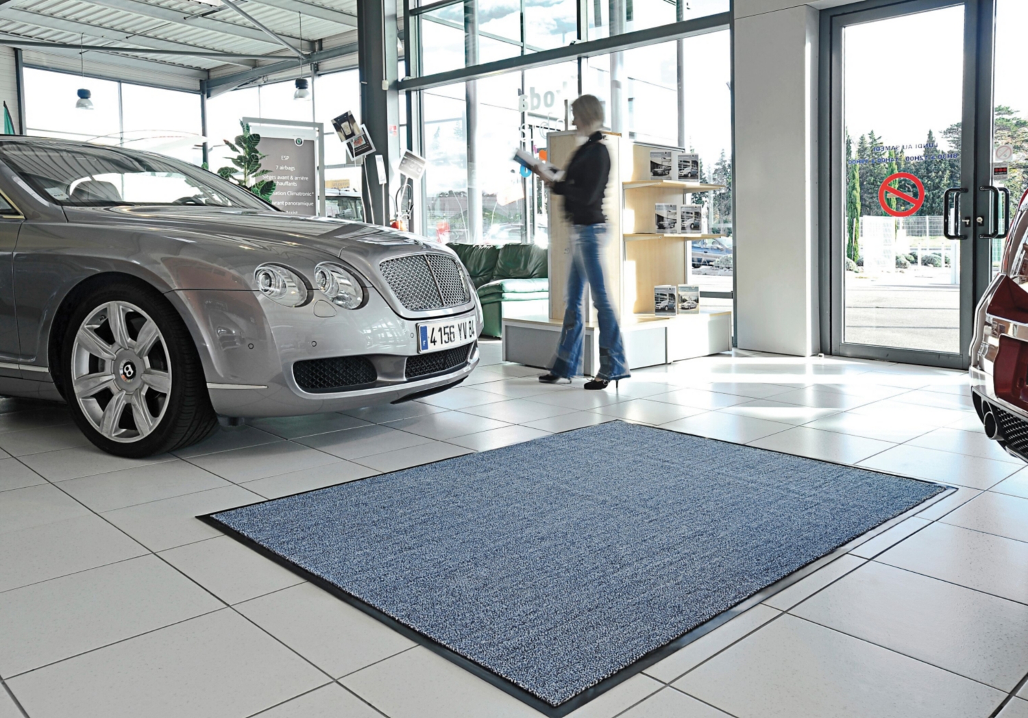 Tapis d'entrée Welcome BTB
