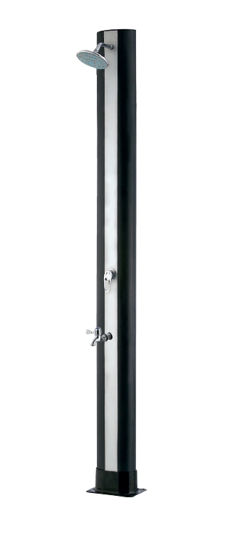 Colonne de douche extérieure solaire mitigeur BWT