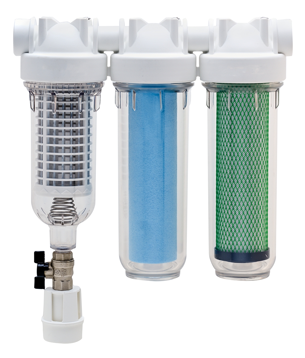 Station filtration eau de ville CSC 9 3/4 - Triplex