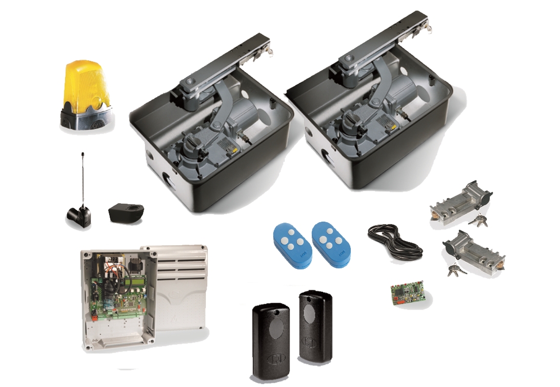 Kit d'automatisme enterré moteur 230V Frog-AE FRG35K01 pour portail battant Came