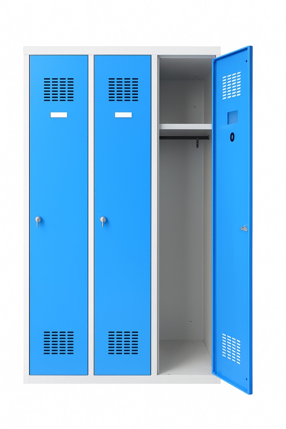 Vestiaire industrie propre 3 cases