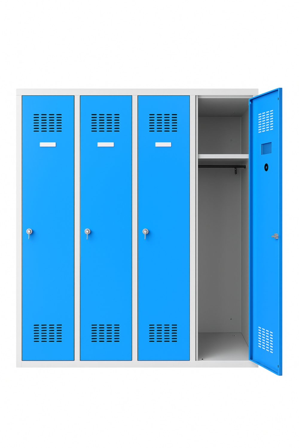 Vestiaire industrie propre 4 cases