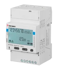 Analyseur d'énergie pour systèmes bi et triphasés EM540 Carlo Gavazzi