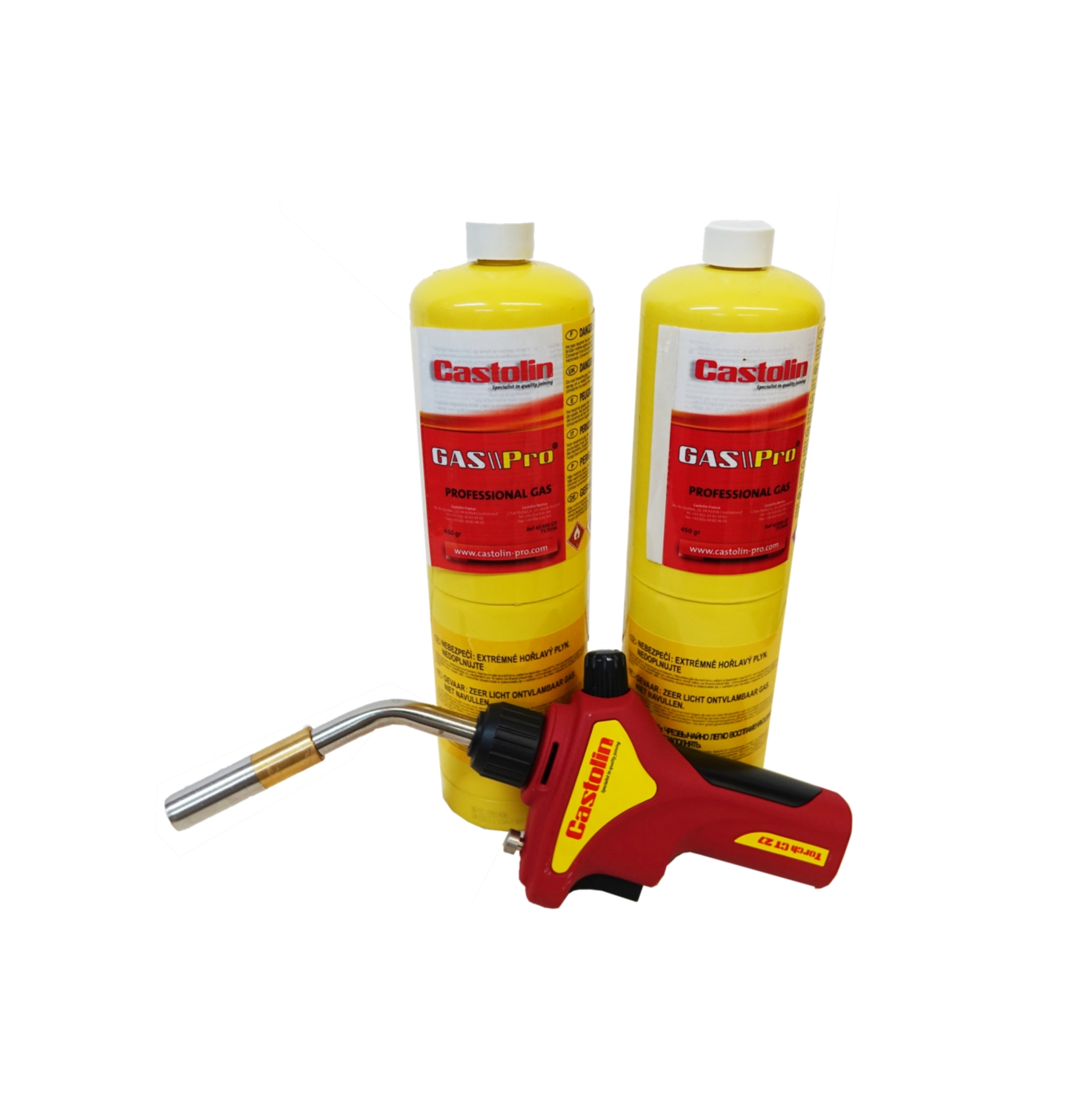 Kit valise CTK27 2 bouteilles Castolin