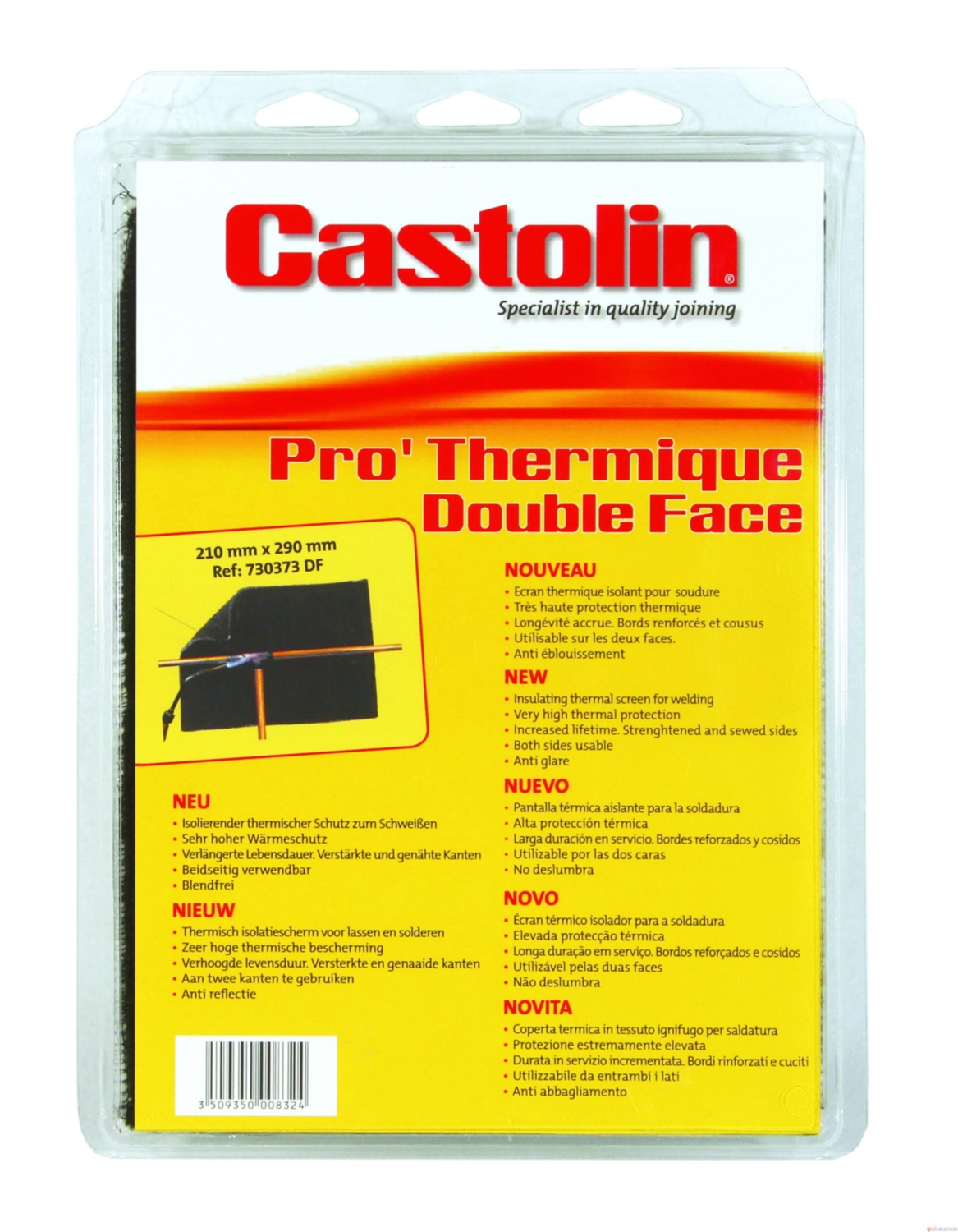 Ecran thermique isolant PROTHERMIQUE Castolin