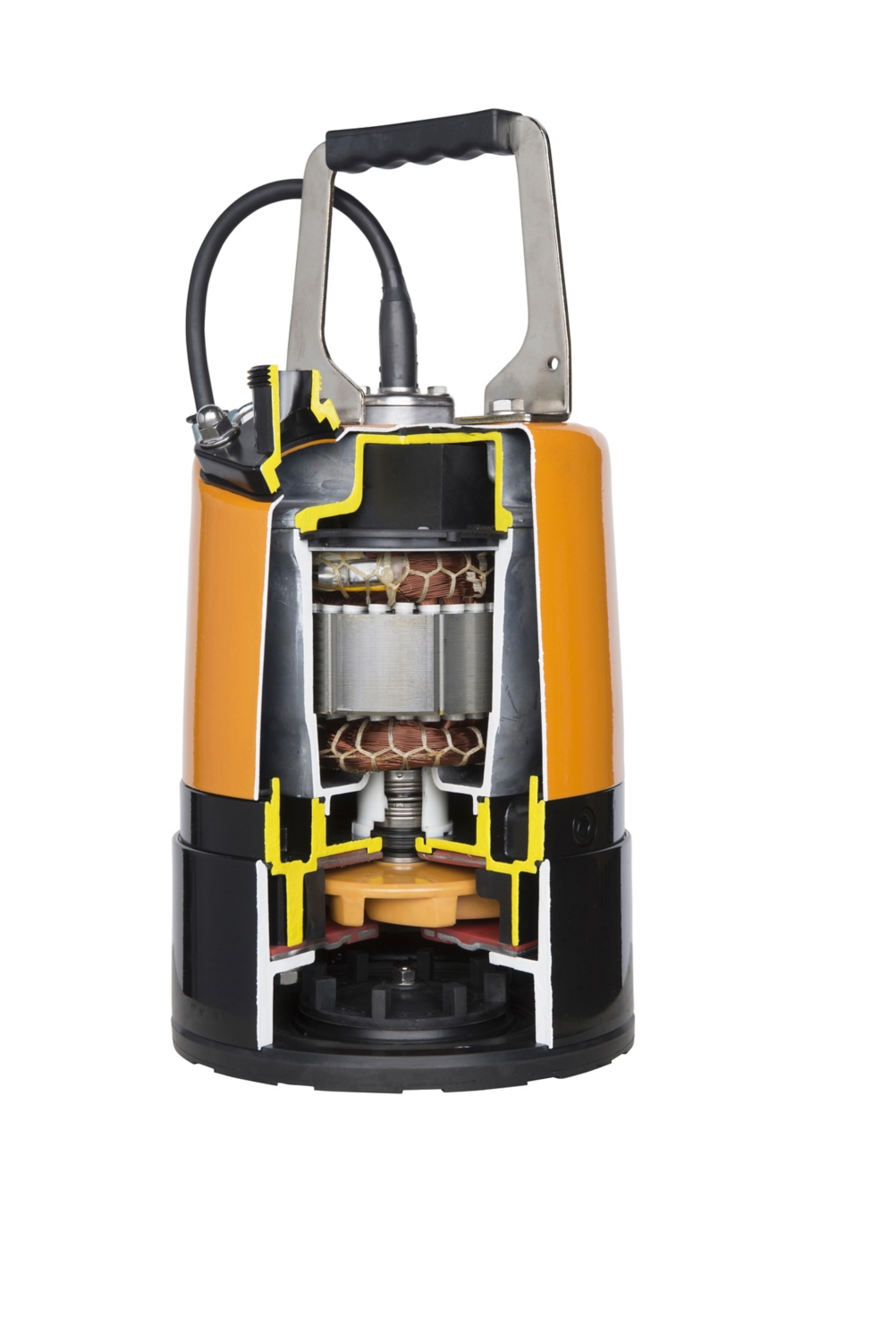Pompe immergée de chantier portable pour eaux peu chargées - Série LSC Tsurumi Pump