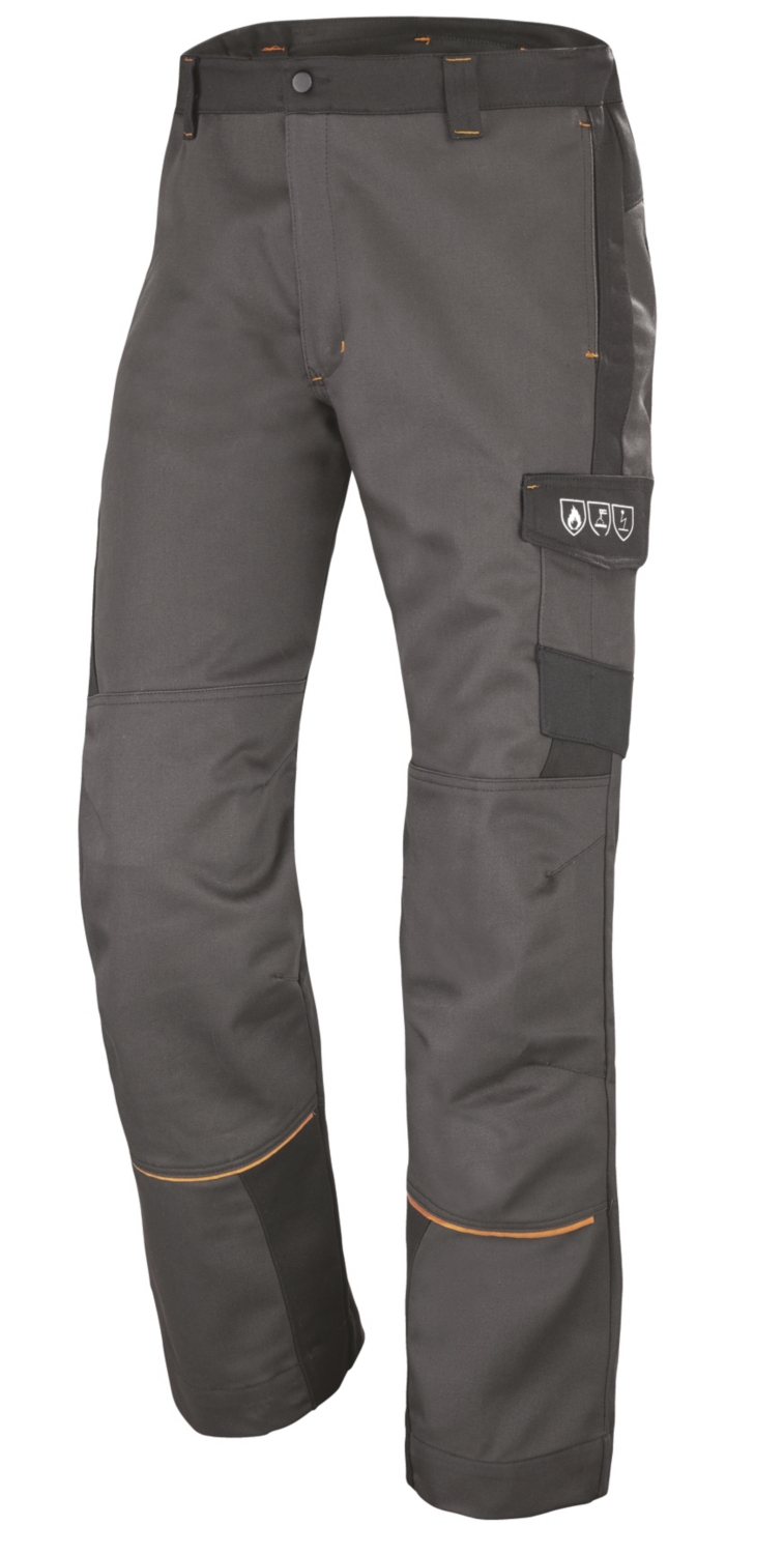 Pantalon Konekt Classe 2 - Noir / Gris charcoal Cepovett