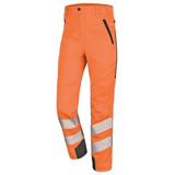 Pantalon stretch été Safe HV EJ: 80 cm - Orange / Gris charcoal 