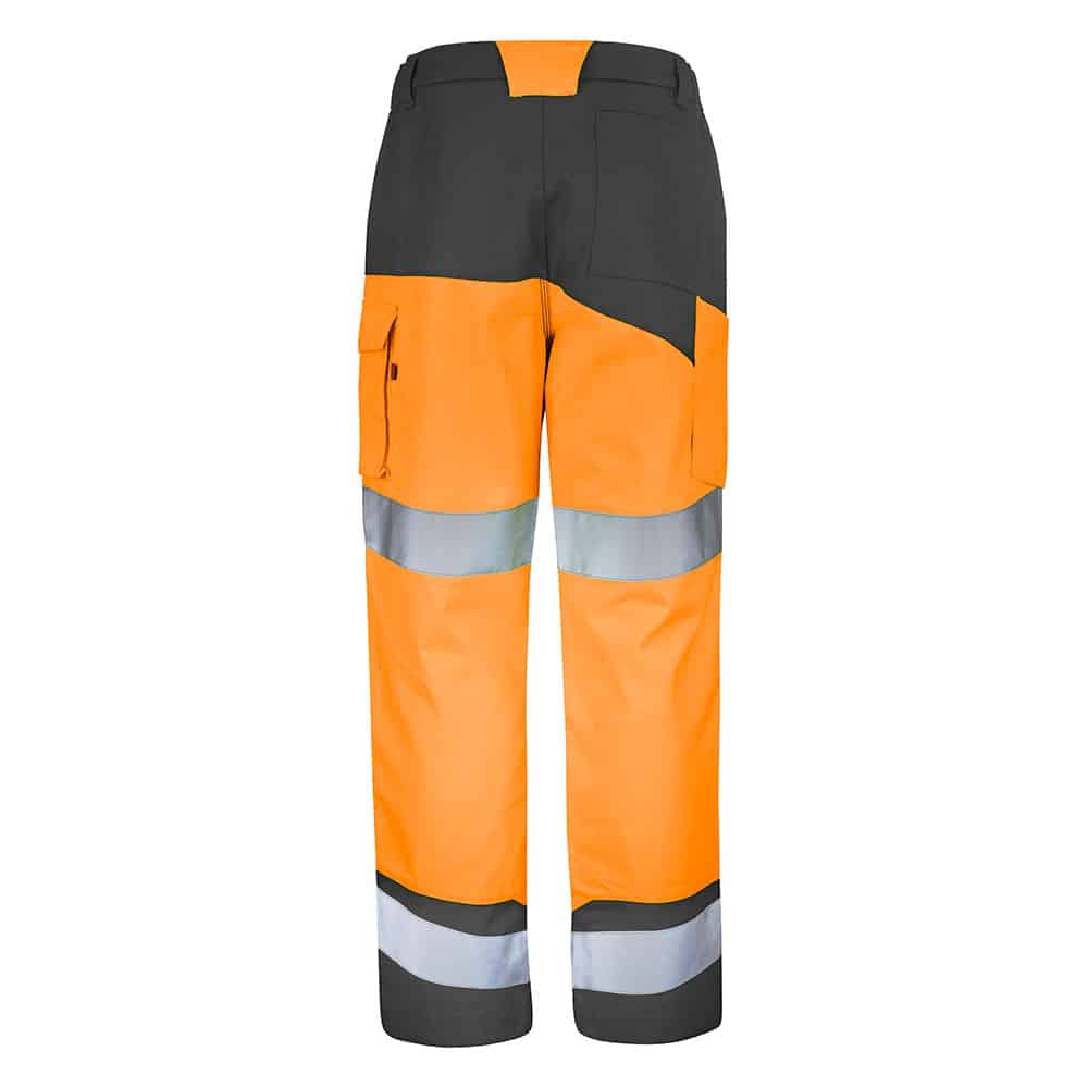 Pantalon Fluo Safe XP HV - Orange / Gris charcoal Cepovett