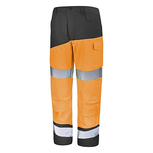 Pantalon Fluo Safe XP HV - Orange / Gris charcoal Cepovett