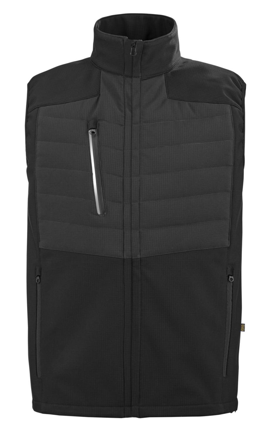 Gilet matelassé Pirin - Gris charcoal / Noir Cepovett