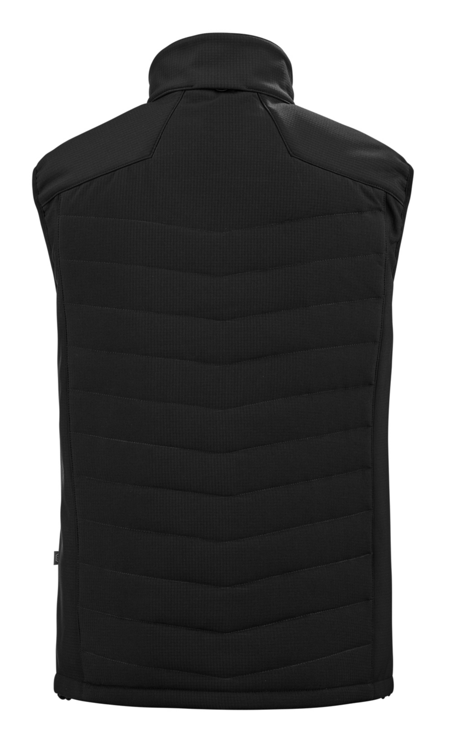Gilet matelassé polyester PU mixte Modul'Wear Pirin noir Cepovett
