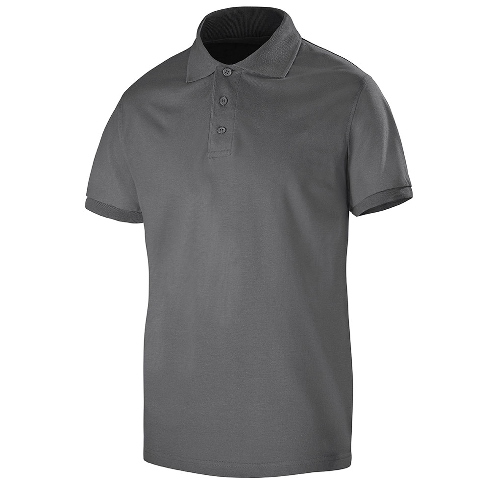  Polo T942 Bio - Gris chiné 