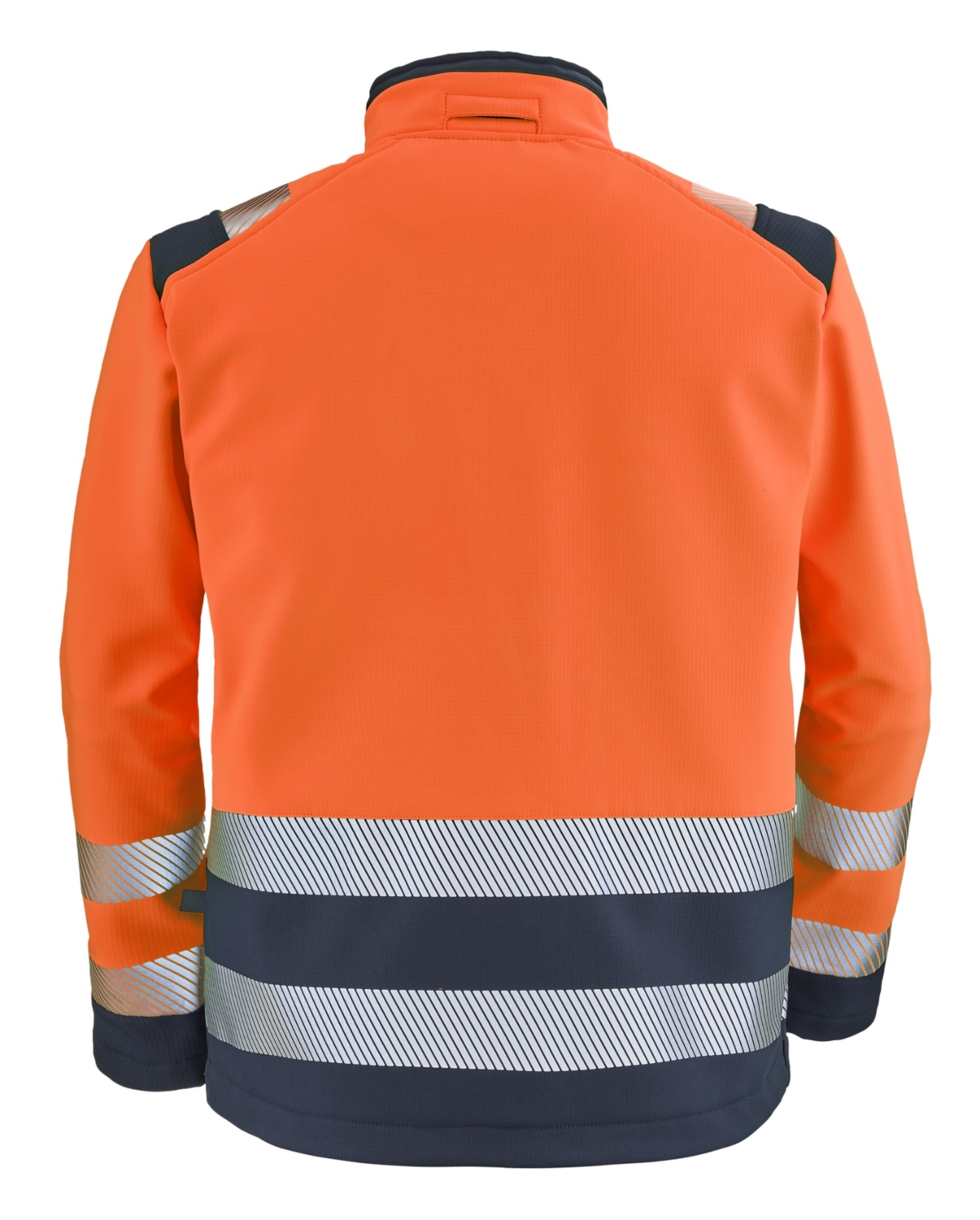 Blouson Softshell HV polyester TPU Modul'Wear Tatras orange / marine Cepovett