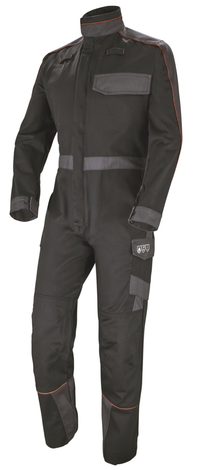 Combinaison Konekt Classe 1 - Noir / Gris charcoal