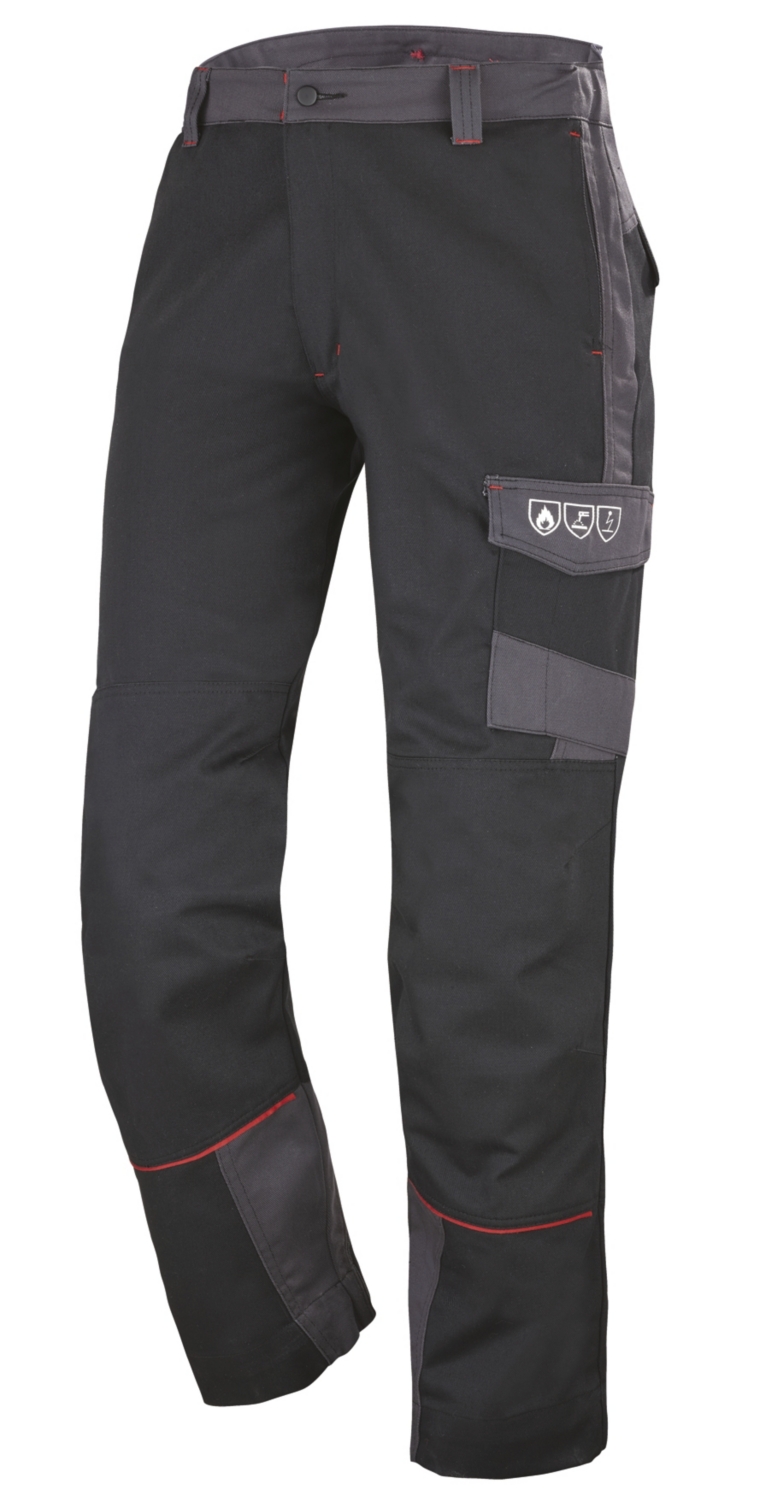  Pantalon Konekt Classe 1 - Noir / Gris charcoal 