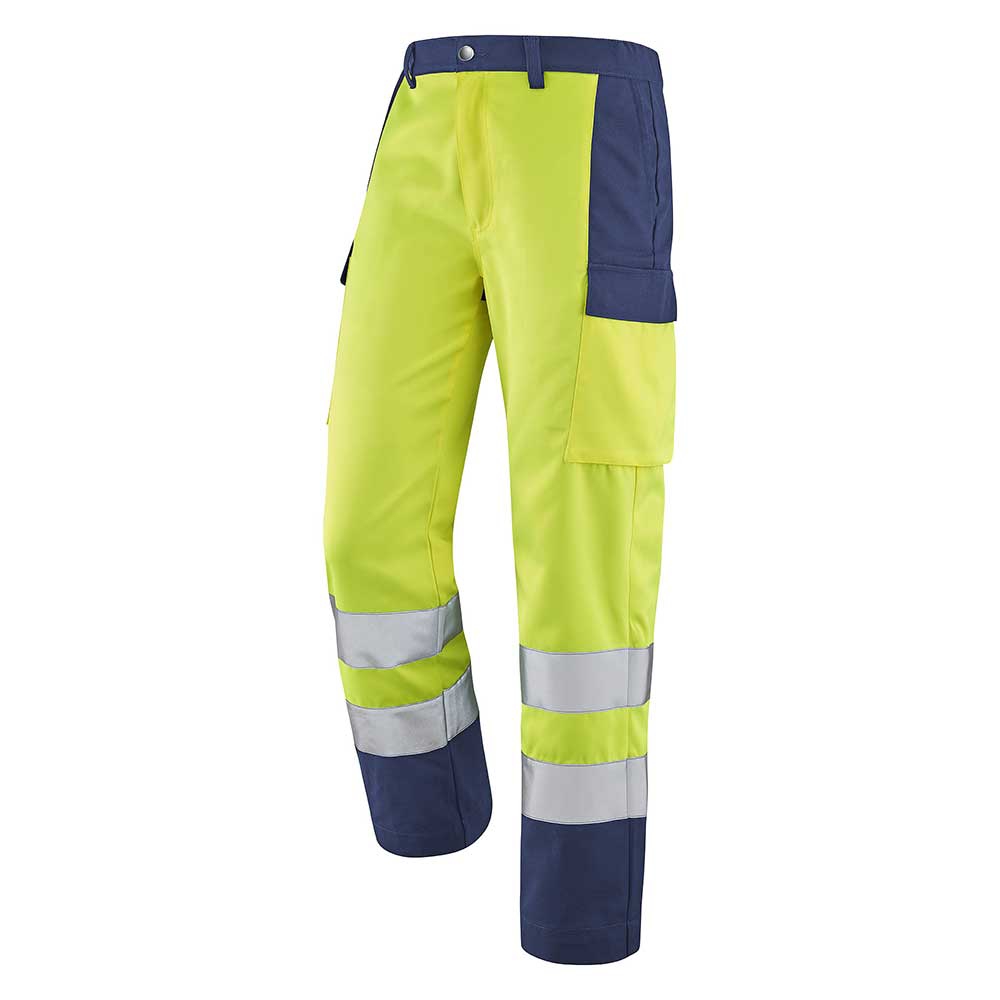 Pantalon Base XP HV EJ: 80 cm - Jaune / Marine Cepovett