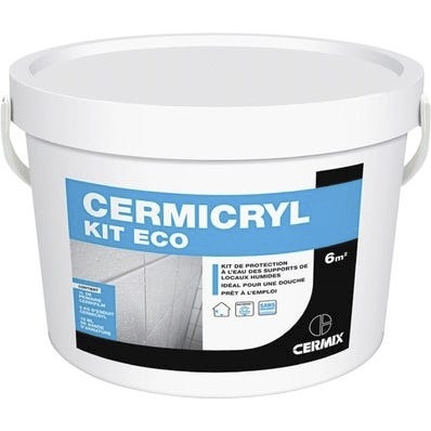 Enduit d'étanchéité Kit ECO 6m² Cermicryl Cermix