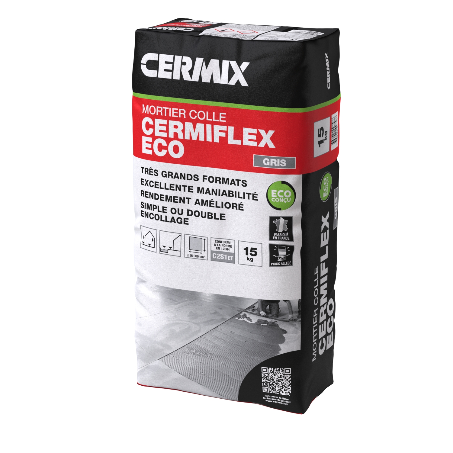 Mortier colle Cermiflex Eco