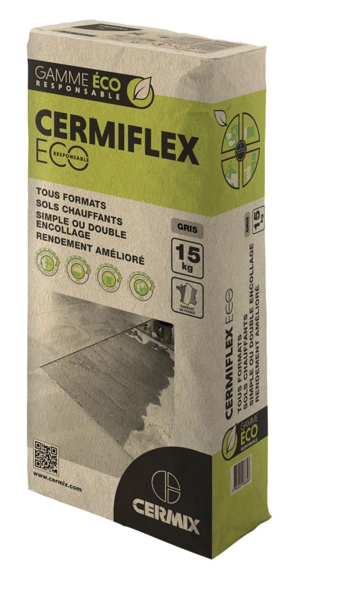 Mortier colle Cermiflex Eco Cermix